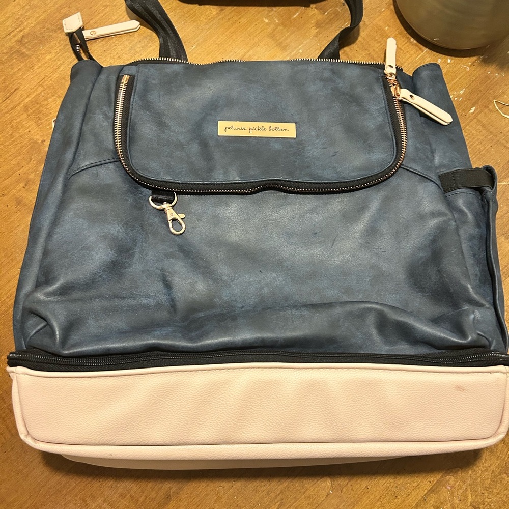 Petunia Pickle Bottom Pivot Backpack Indigo/Blush